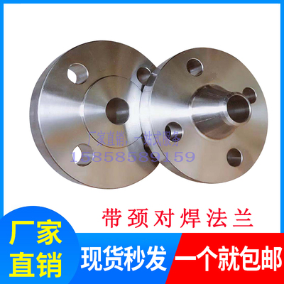 HG/T20592-2009 WN RF面304带颈对焊法兰化工部DN100-16P