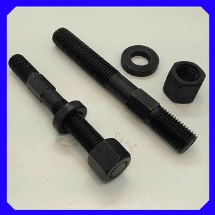 模具加硬中六角螺杆 双头牙螺杆中六角双头螺丝M12M16M18M20M24