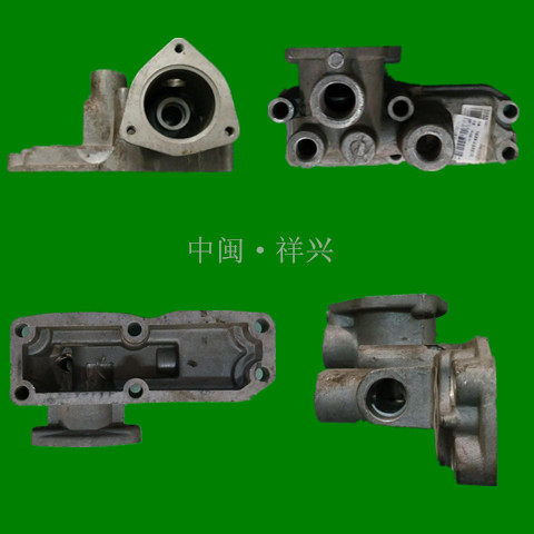 朝柴CY6102柴油机配件 发动机零件 朝柴CY6102节温器座/缸盖前盖