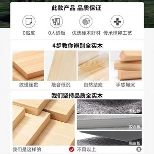 实木书架置物架落地客厅沙发隔断展示收纳儿童储物柜家用原木书柜