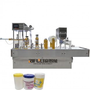 白金湿巾桶生产线 厂家全自动灌装 封口机 纸巾筒方便面桶装 封盒机