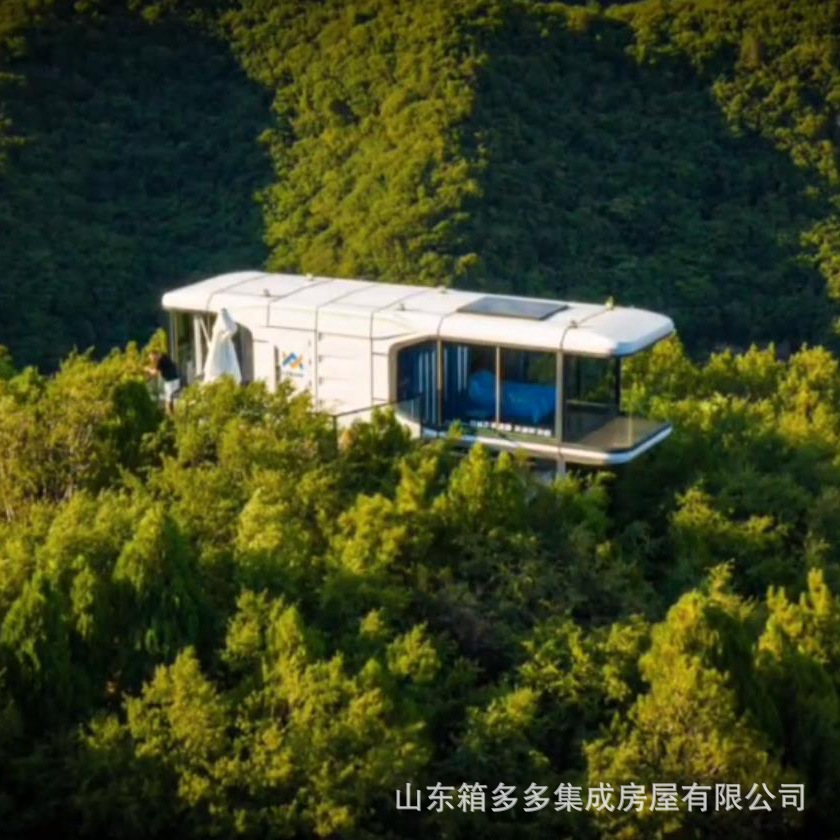 移动太空舱民宿 景区户外别墅酒店 苹果仓星空房创意度假村阳光房