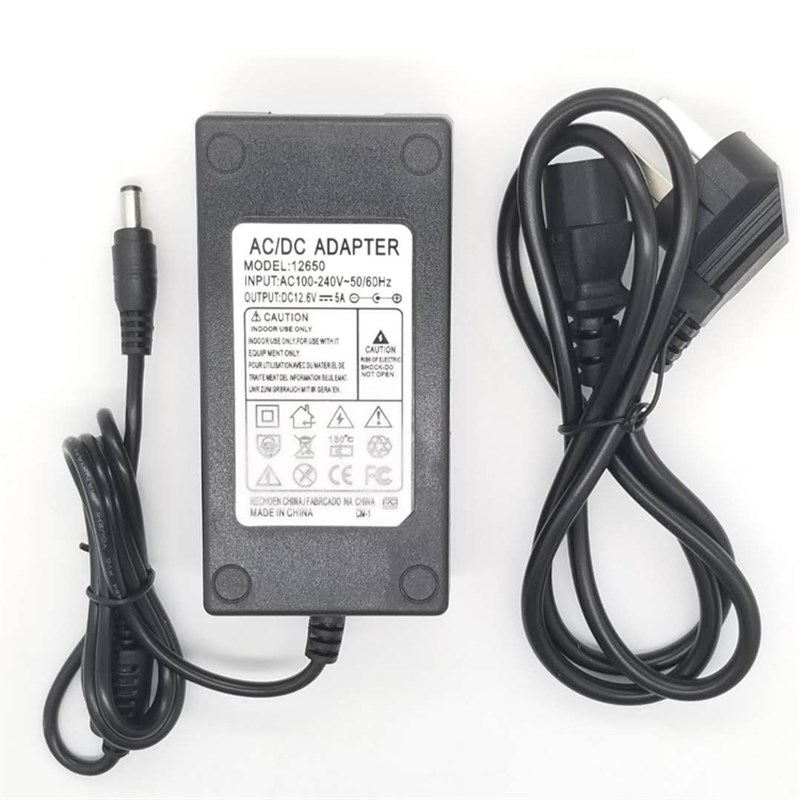 交流转DC12.6V5A开关电源适配器 光纤熔接机电源 充电器 变压器