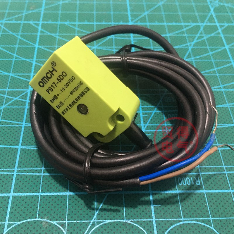 PS17-5DO N P沪工自动化OMCH方型接近开关NPN直流三线常开传感器