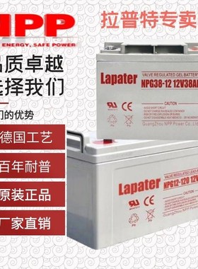 Lapater拉普特NPG100-12蓄电池12V65.50.40.38.24.17.150.200AH