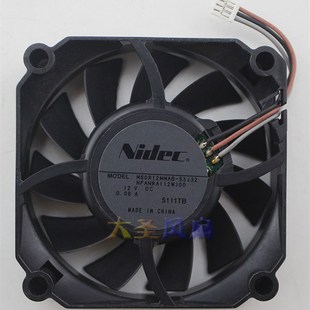 53J32 12V 0.08A 原装 M60R12MMAB 6CM散热风扇60 15mm Nidec