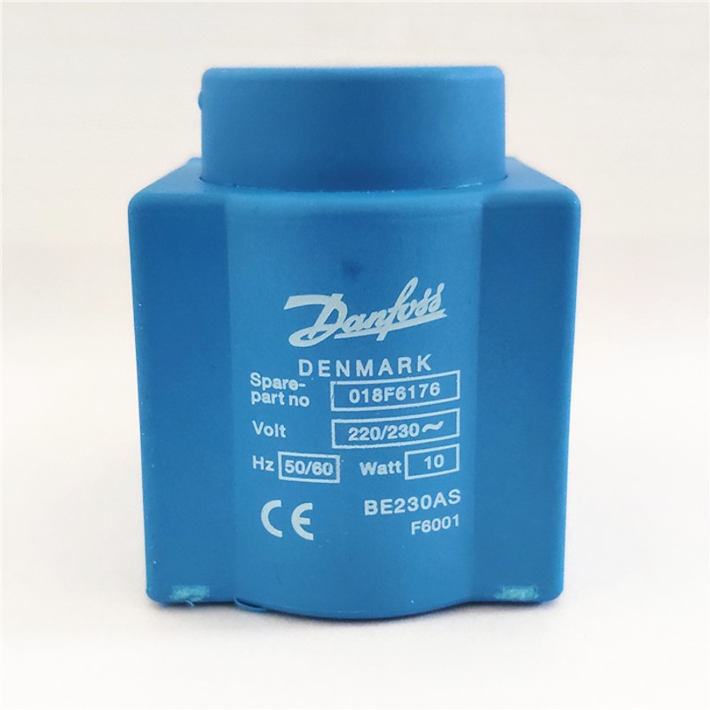 制冷配件Danfoss丹佛斯电磁阀线圈220V 018F6701 018F6176