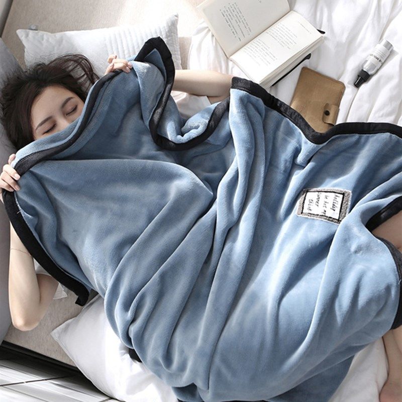 小毯子午睡办公室盖毯珊瑚绒毛毯夏季薄款沙发法兰绒单人空调毯,基础建材,水管配件,淘宝优惠券,粉丝福利购,淘宝优惠卷