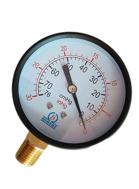 B牌Y40 Y50 Y60 Y75Y100真空-30-0 -76-0压力表负压表气压表特价