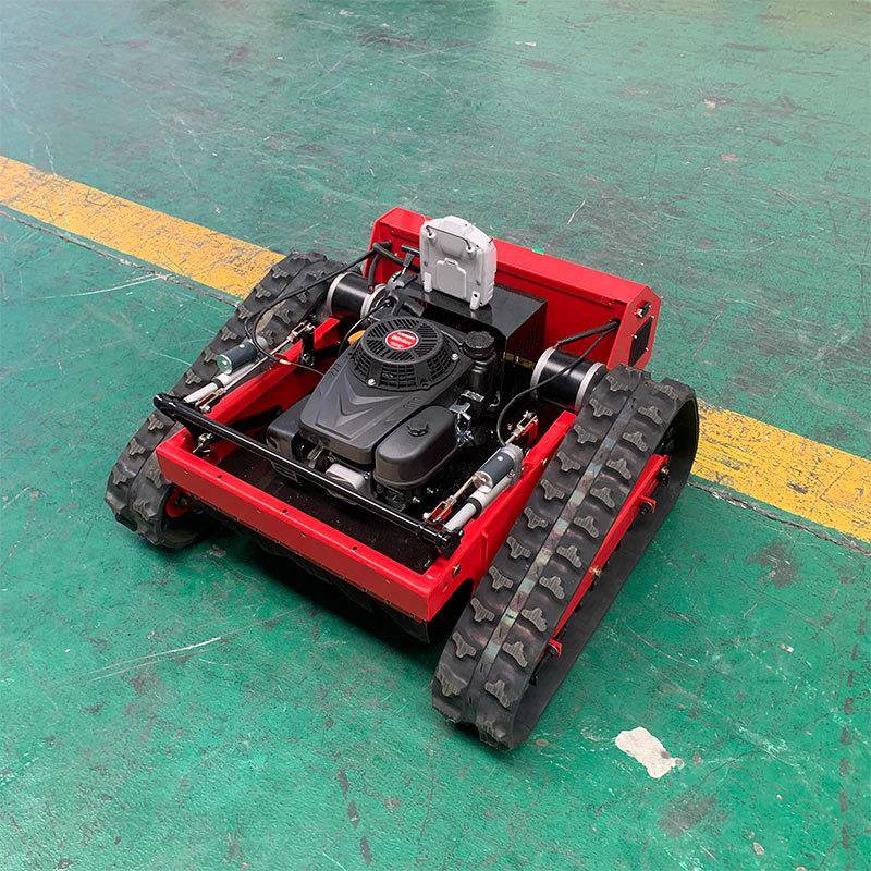 遥控割草机履带式除草机全自动碎草机果园四驱轮式草坪打草机器