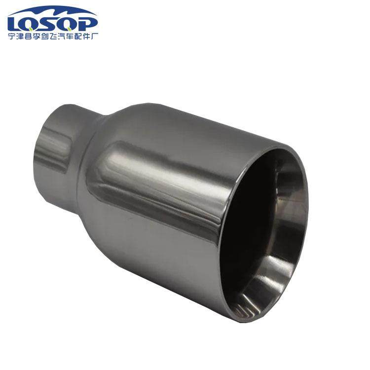 厂家直供名图翼神排气管直径89出气口焊接尾咀通用尾喉焊边平口无