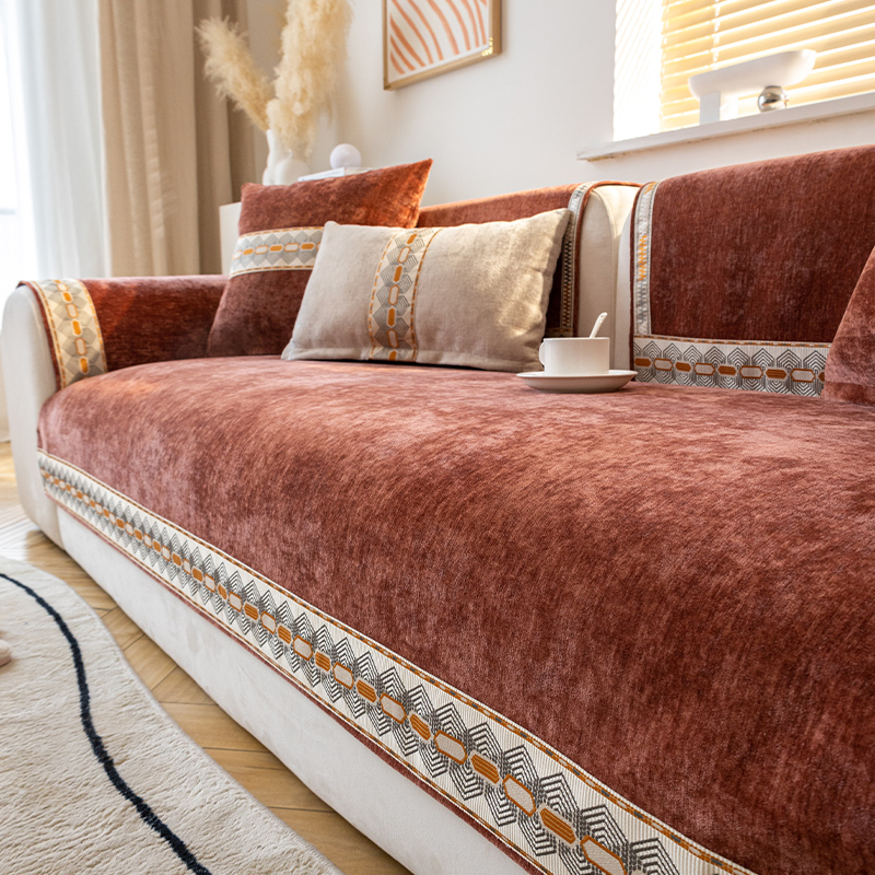 2022轻奢风沙发垫四季通用高端B防滑简约现代坐垫子沙发套罩盖布