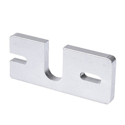 3D打印机配件 Reprap Kossel E3DV5/V6热端长方形固定铝板喷砂氧