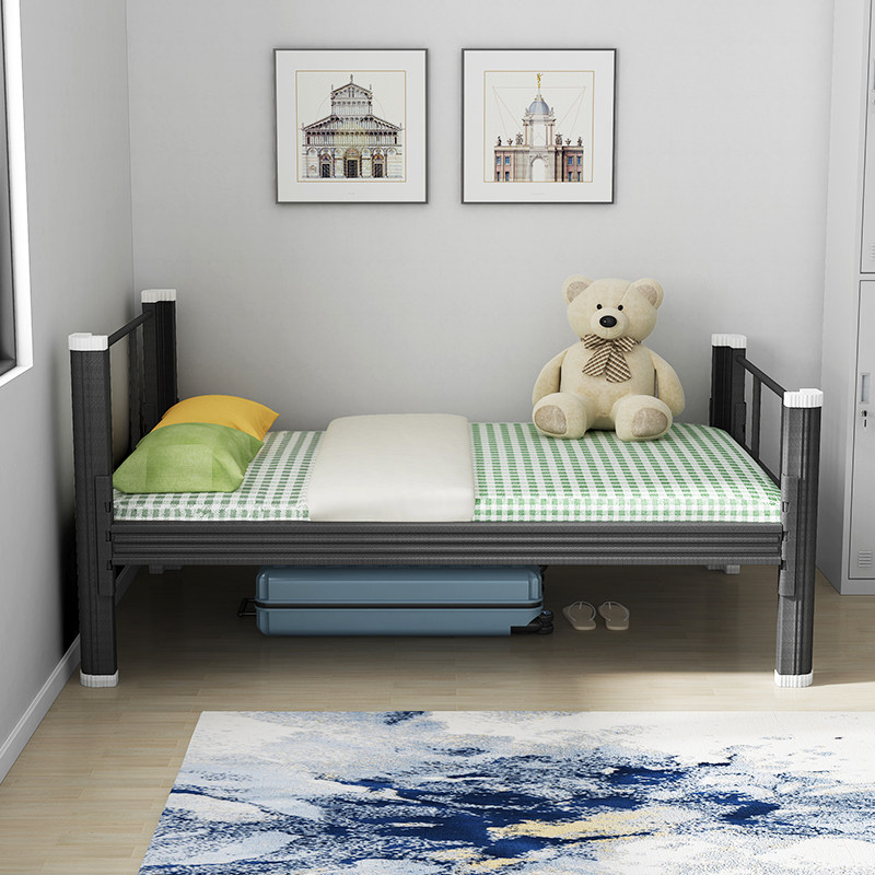 单人床铁艺床单层床员工宿舍床上下铺铁床儿童床学生床高低铁架床,橡塑材料及制品,橡胶管,淘宝优惠券,粉丝福利购,淘宝优惠卷