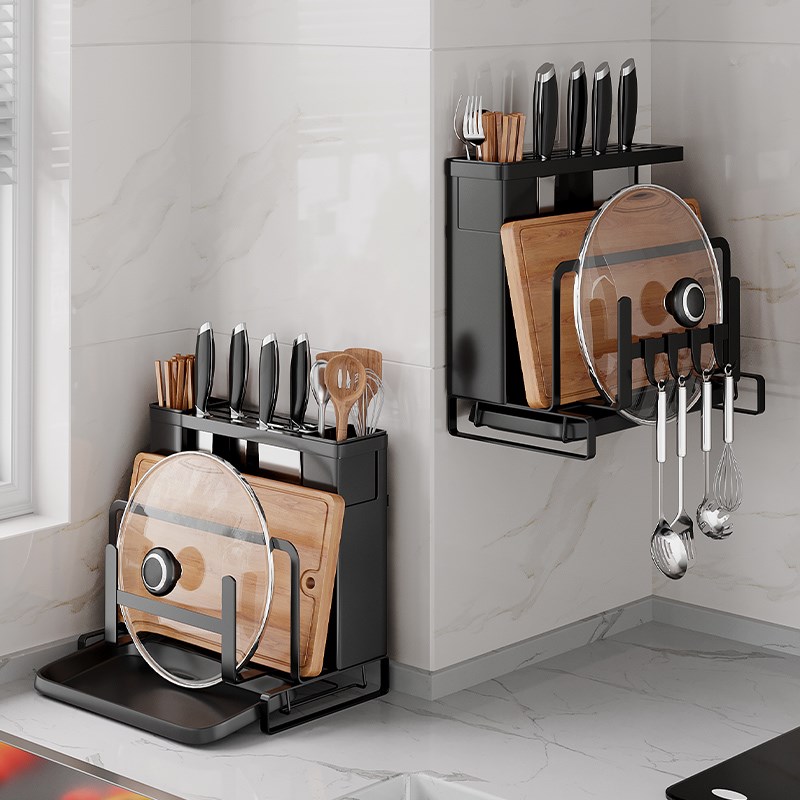 不锈钢筷子收纳盒厨房筷子笼壁挂式筷笼家用刀具勺子筷子筒置物架