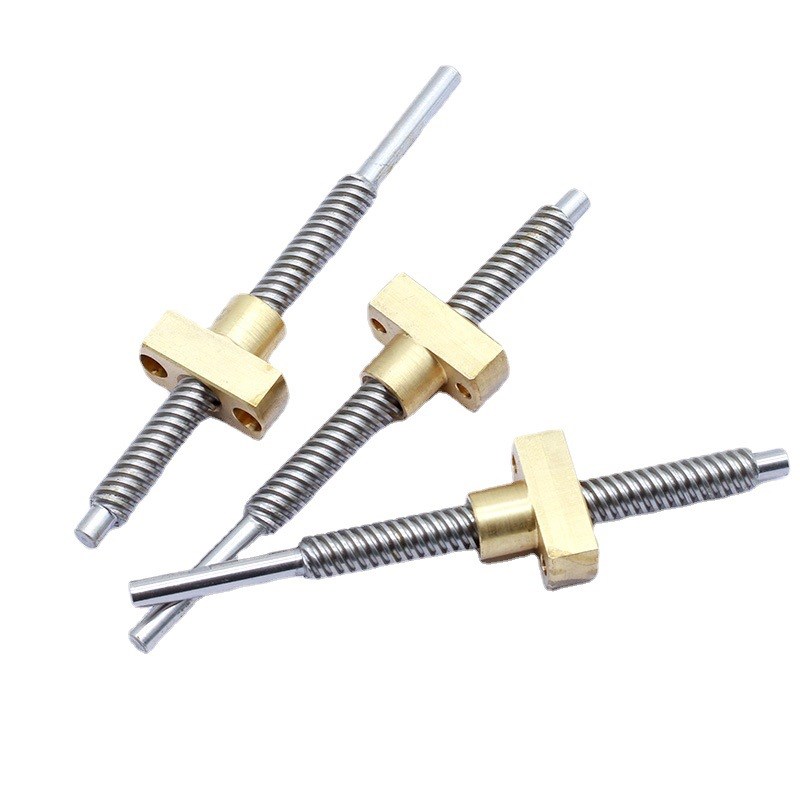 45钢梯形丝杆梯形螺杆T型圆螺母T10 12 14 16 18 20 22 24 25订做