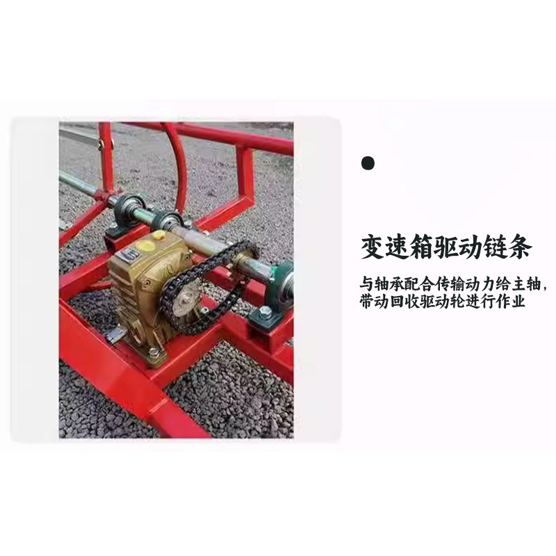 滴灌带回收机收管机农用拖拉机带滴灌带卷收机浇地水管收管缠管机