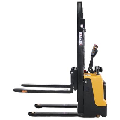 1.5吨全电动堆高车电动叉车液压升高装卸车2吨forklift