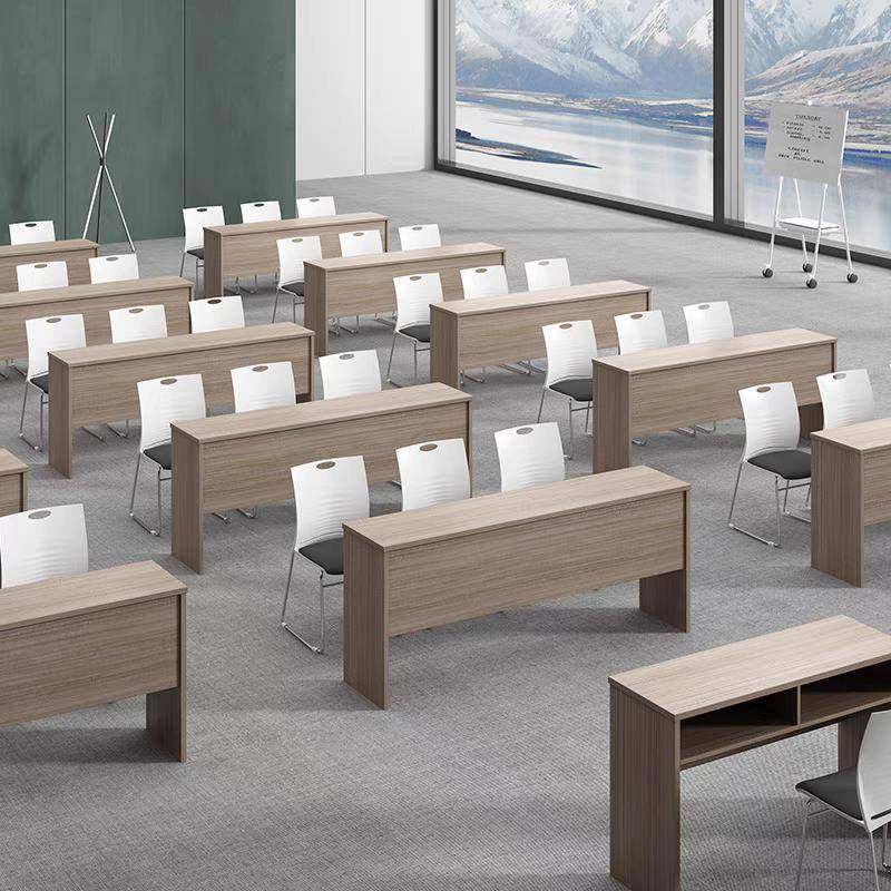 会议桌长条桌简约现代大型会议室洽谈长条桌工作台接待桌椅组合