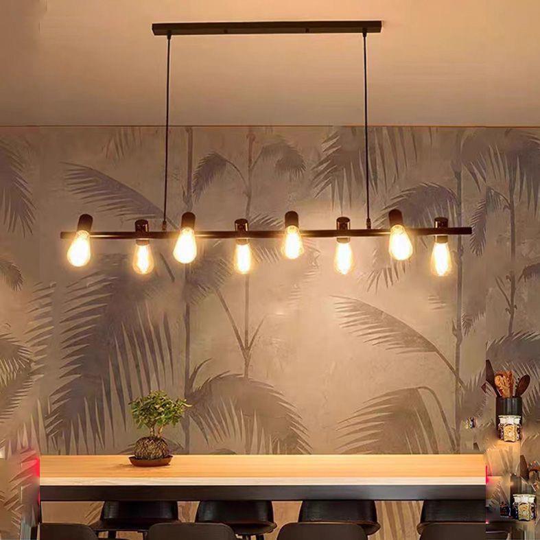 美式餐厅吊灯创意个性化条形灯收银咖啡厅酒吧灯办公室工业风格灯