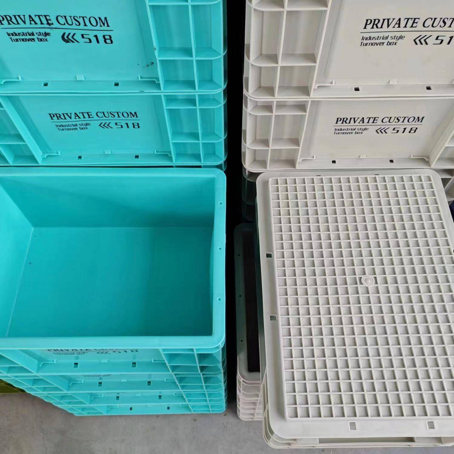 PRIVATE CUSTOM工业风Eu箱周转箱收纳箱储物箱日式塑料鱼缸过滤箱