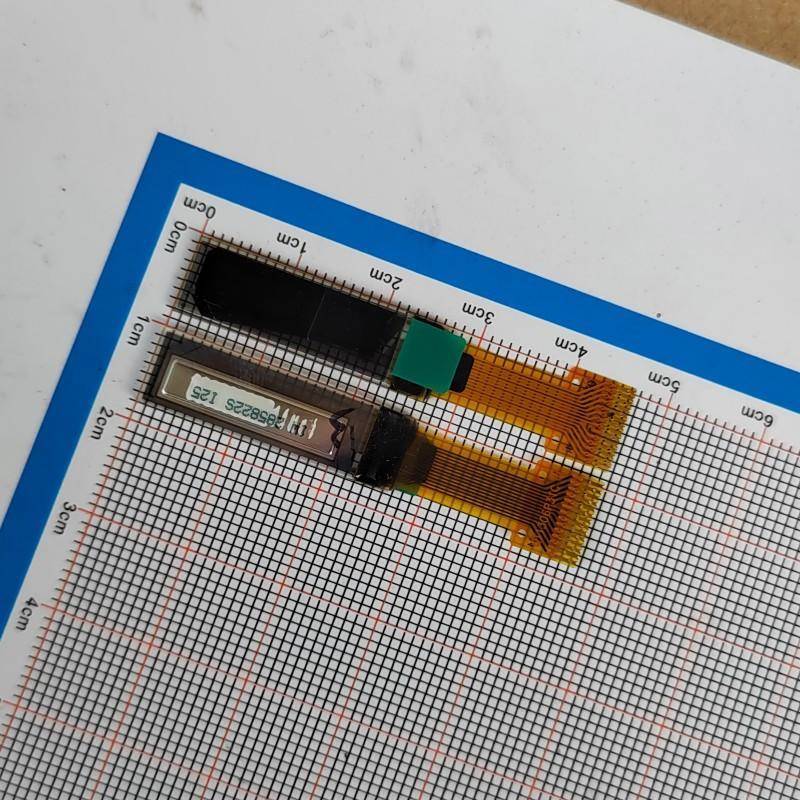 0.69寸OLED显示屏 OLED屏幕 14PIN QT1306P31C暂无资料 DIY研究价