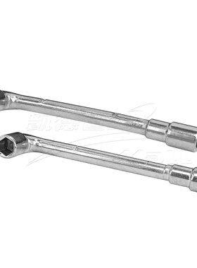 镀铬L型套筒扳手E3D/MK8喷嘴套筒迷你扳手双头穿孔 烟斗扳手