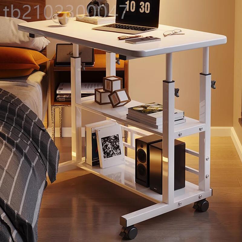 升降学上习床边桌懒桌人桌JQW寝室简约床电脑易卧室可移动办公简