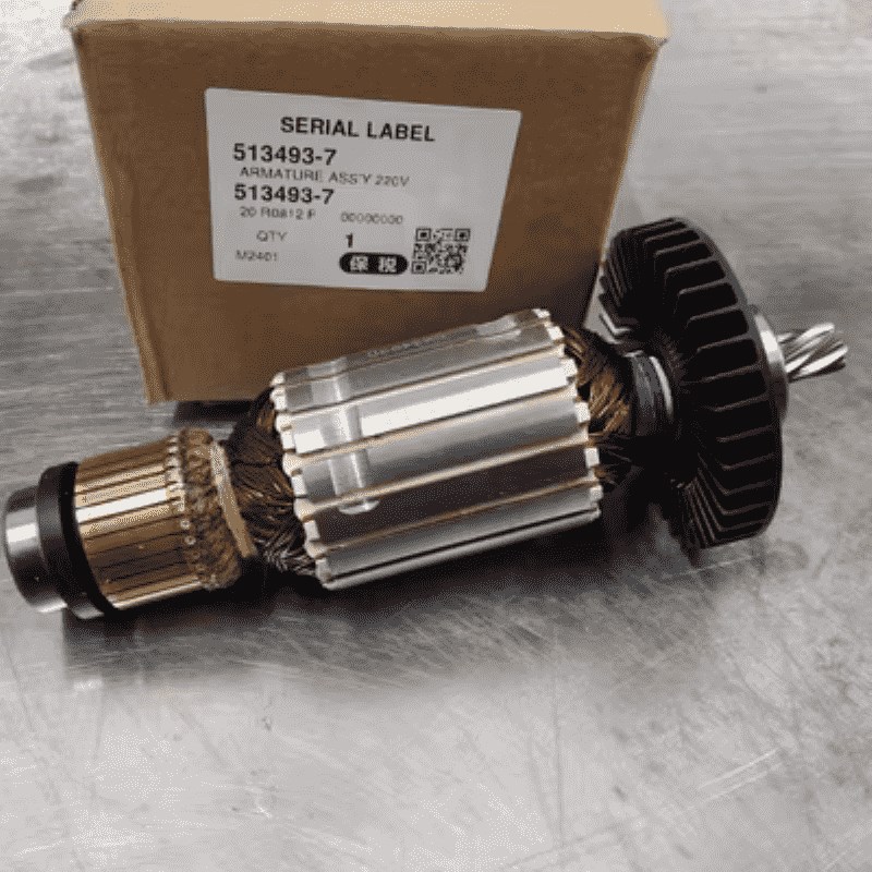 牧田Makita型材切割机M2401B转子原装正品配件355MM切割切割机