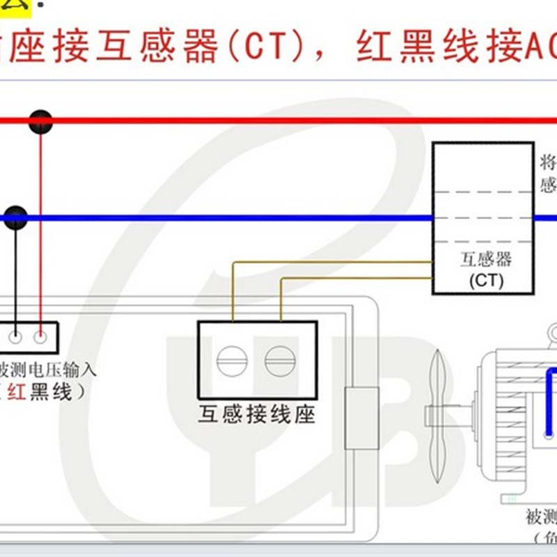 DL85-2041 2042数显电压电流表  交流电压表电流表  数显数字表头