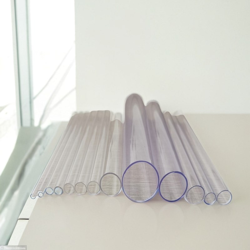 透明PVC管塑料透明管PC透明管硬管小口径透明水管鱼缸透明管道