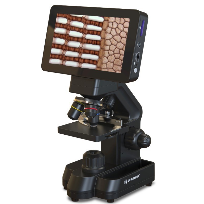 微流控便携式电子显微镜7英寸触摸屏 微流体光学显微分析平台