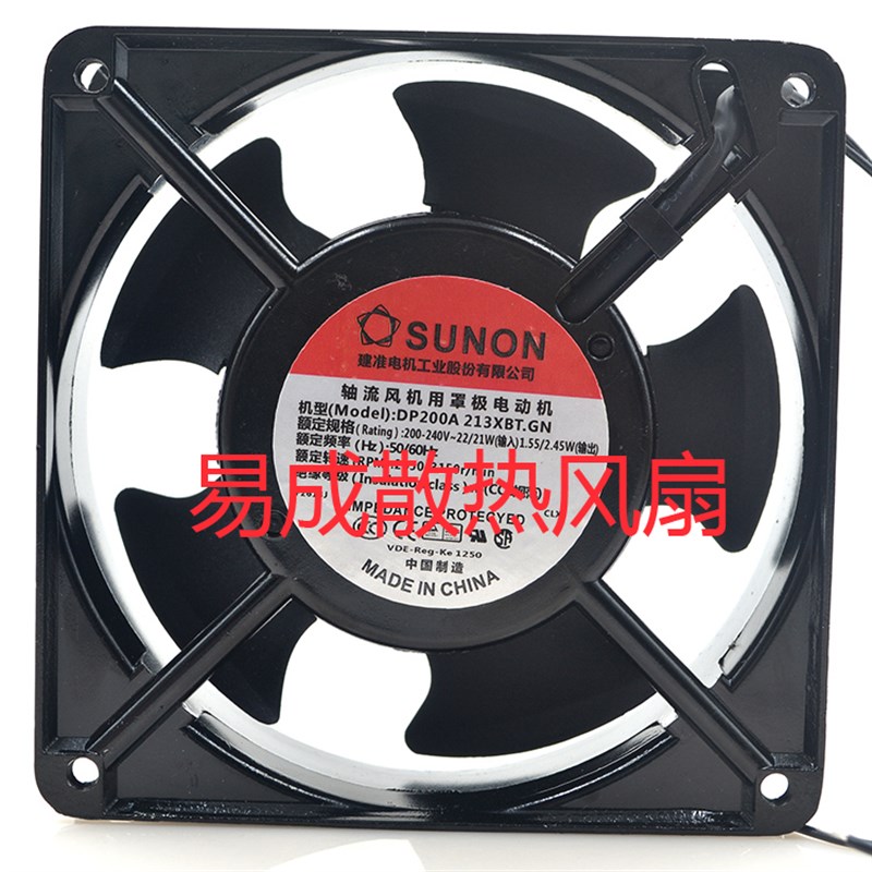 建准 DP200A 213XBT.GN 200-240V 轴流风机用罩极电动机 散热风扇