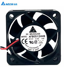原装台达AFB0512HHB DC12V 0.20A 5015双滚珠高速服务器散热风扇