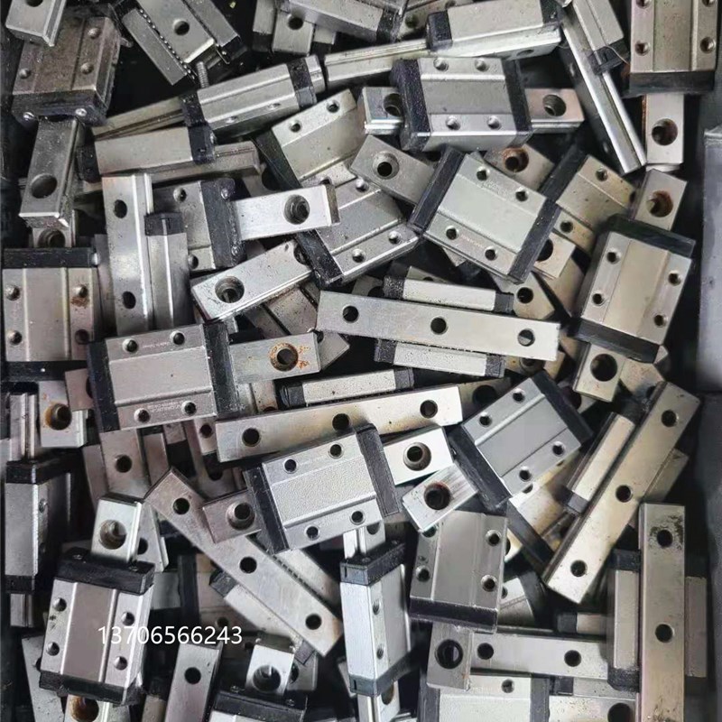 拆机PMI台湾银泰MSC9M导轨滑块 尺寸同MGN9C 滑块带钢带不掉球