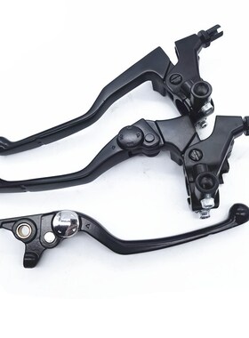 适用追QJ150-31B手柄离合器手柄碟镜座角SRK150S前刹车手柄牛角