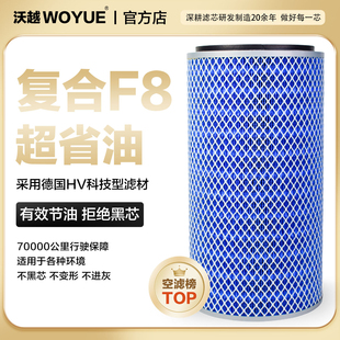 K2036空气滤芯适配东风货车4108发动机4110空滤收割挖掘机滤清器