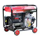 东明小型380v三相5kw千瓦柴油发电机组5000w工程移动DMD6500LE