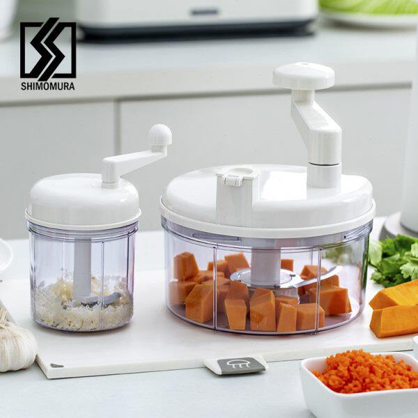 日本进口下村工业蔬菜绞碎器手动搅碎机切馅料器多功能家用绞菜机