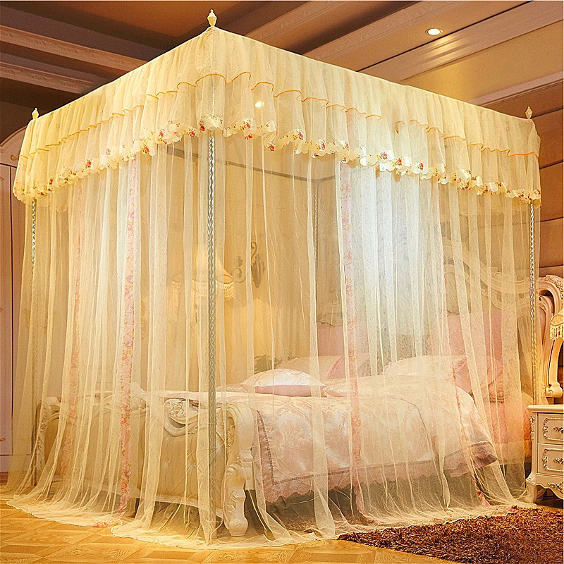 蚊帐家用2021j年新款方便拆洗夏天大床仙女风新婚2米x2米3卧室x22