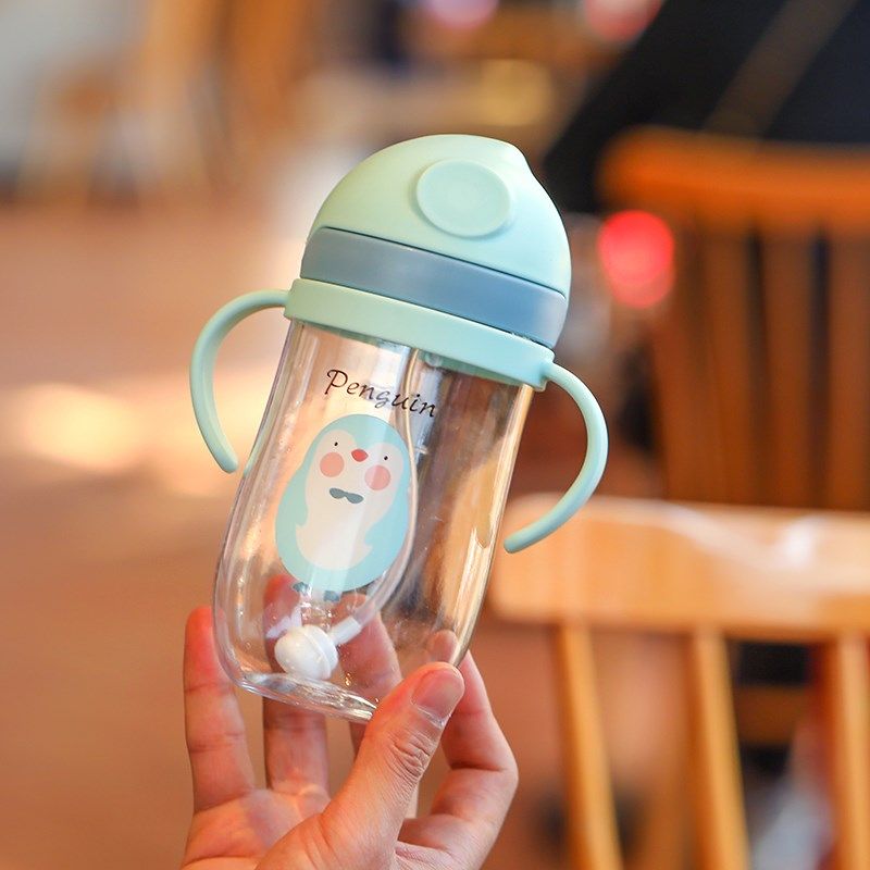 儿童水杯婴幼儿学饮杯吸管杯重力球宝宝饮水杯训练喝水杯子大容量,婴童用品,儿童水杯,淘宝优惠券,粉丝福利购,淘宝优惠卷
