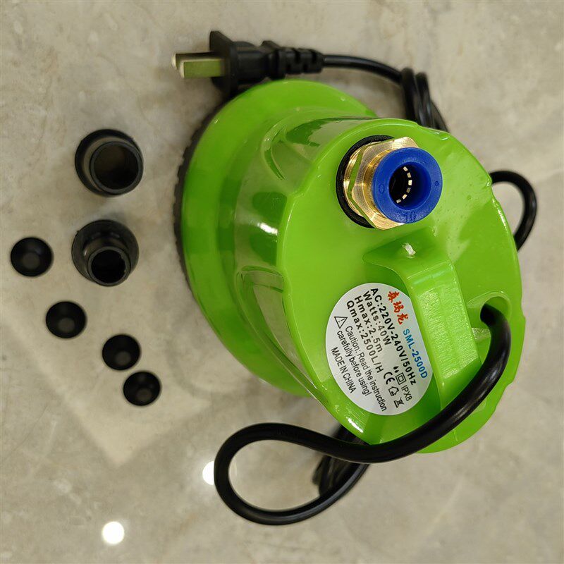 潜水泵220V40W扬程2.5米家用抽水机小型鱼缸水泵循环过滤增氧