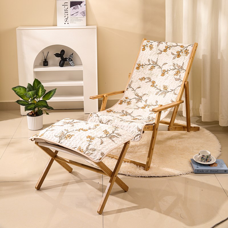 四季通用躺椅专用垫子折叠摇摇椅坐垫椅子靠垫客厅一Y体式座垫盖