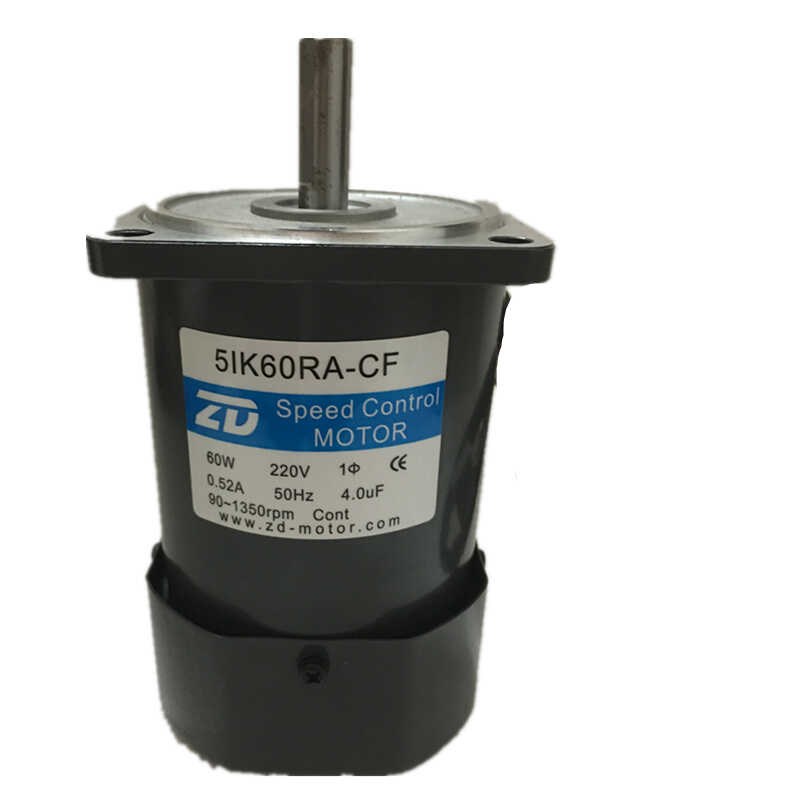 ZD 60W光轴减速电机马达 单相220Vy电压 12轴5IK60RA-CF/5IK60A-C