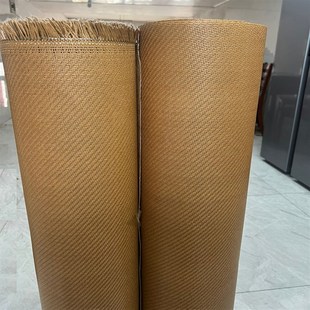 装修草席吊顶藤席墙面装饰席茶馆复古窗帘民宿木屋酒店装修材料