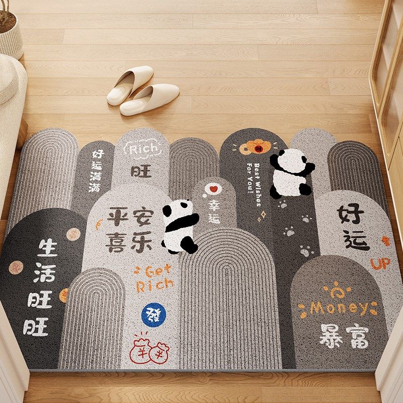 地垫入户进门大门口门垫防滑可裁剪丝圈脚垫室内玄关进户pvc地毯,居家布艺,入户地垫,淘宝优惠券,粉丝福利购,淘宝优惠卷
