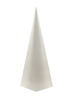 现代简约轻奢几何形磨砂水晶球极B简透明圆锥摆件软装饰品桌面摆