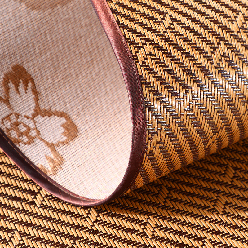 双面凉席1.8m2米床藤席可折叠冰丝1.5家用宿舍单人学生床席子90cm,床上用品,凉席/草席/麻席,淘宝优惠券,粉丝福利购,淘宝优惠卷