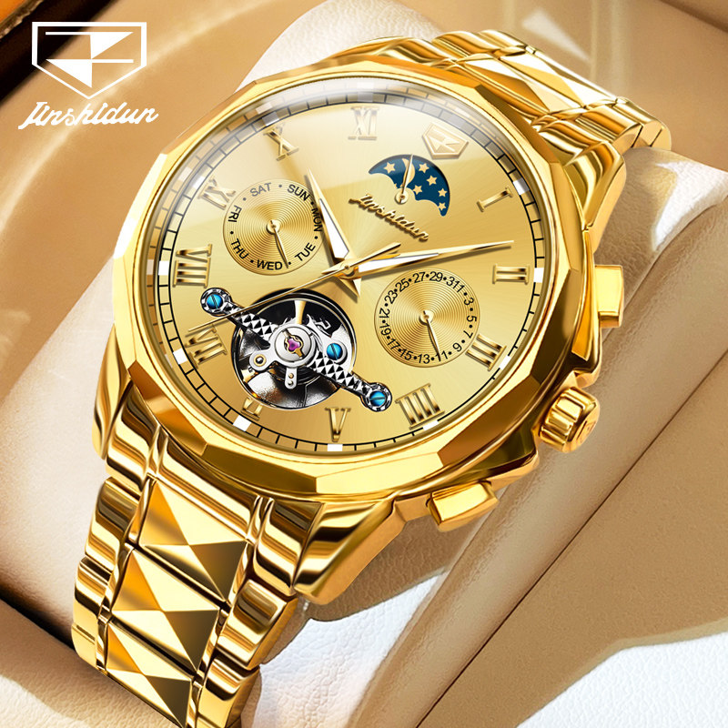 瑞士品牌男士全自动机械手表男款