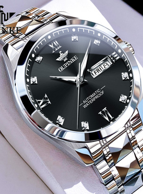 瑞士认证正品牌进口芯新款男士手表机械表全自动防水商务男款腕表